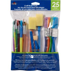 Plaid – Craft Brush Set (25 Piece)