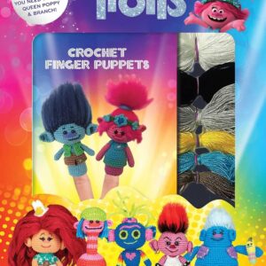 Crochet Finger Puppets Kit (DreamWorks Trolls)
