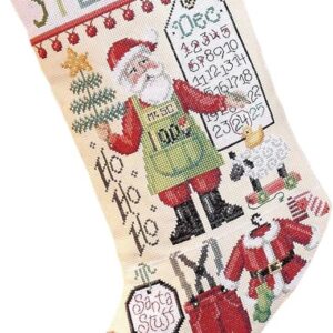 Janlynn – Cross Stitch Kit (Christmas Stocking - Santa Stuff)